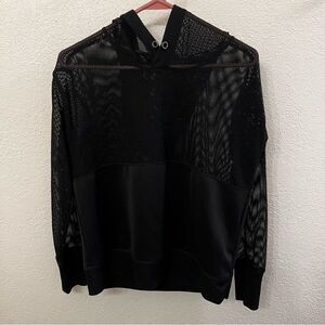 RBK Mesh Black Hoodie
